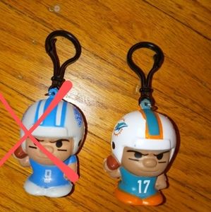 Squeezy Mates NFL quarterback keychain New